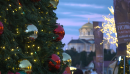 Сто километров гирлянд: Новый Херсонес окунулся в зимнюю сказку