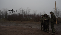 Военные ЮВО обучаются управлению беспилотниками