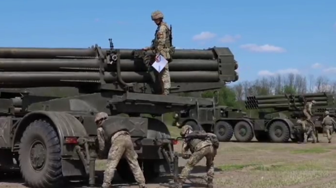 Украинские военные провели учения вблизи с Крымом