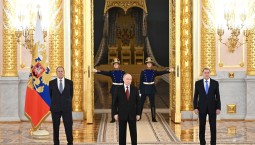 Путин: мир не наступает сам, его строят каждый день