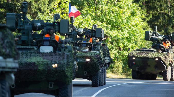 Новые учения НАТО стартуют в Прибалтике 