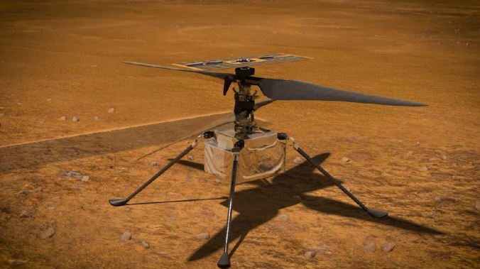 НАСА впервые испытает вертолет на Марсе 