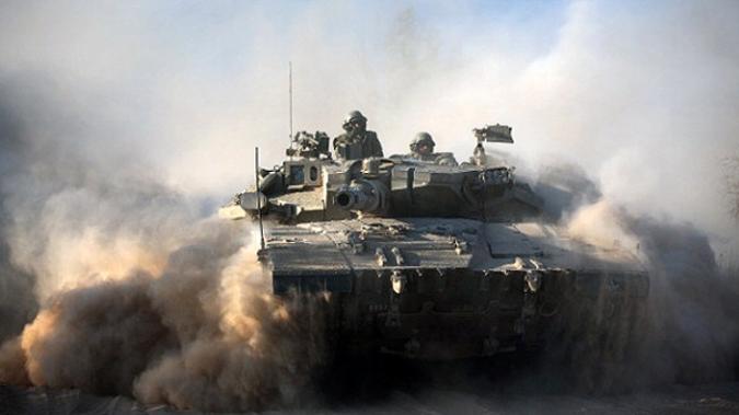 Израильские танки разогнали арабских радикалов на границе с Ливаном 