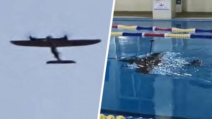 Китайские ученые изобрели беспилотник с возможностью погружения под воду 