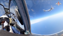 Полёт над Японским морем выполнили Ту-95мс