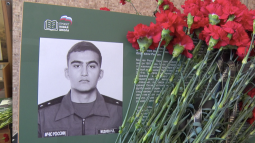 «Парту Героя» открыли честь сапёра Решату Медиева