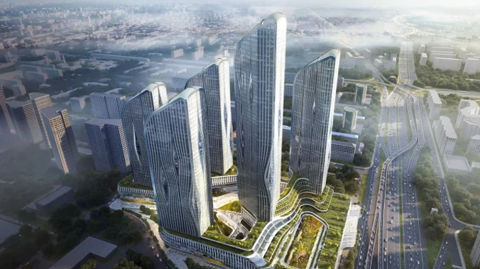 В Москве появится комплекс небоскребов от бюро Zaha Hadid Architects