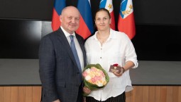 Развожаев наградил заслуженных спортсменов города