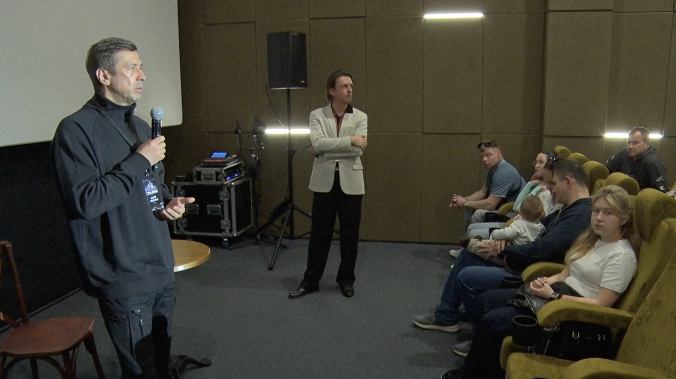 Актёр Мерзликин представил свой проект в Севастополе
