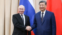 Путин прибыл в Бишкек для участия в саммите ШОС