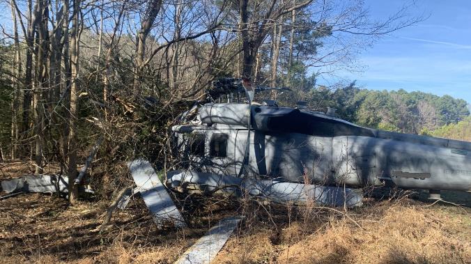 Очередной военный вертолет разбился в США