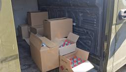 Партию помощи отправил военный Следком на фронт