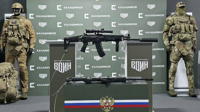 АК-12+ показали на Восточном экономическом форуме