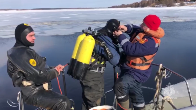 В Ярославской области 5 человек провалились под лёд