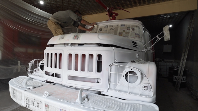 Пожарная машина 1978 года выпуска станет памятником в Геническе