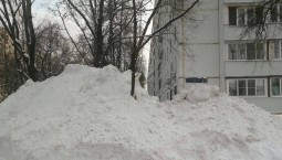 В Москве побит рекорд 1966 года по высоте сугробов