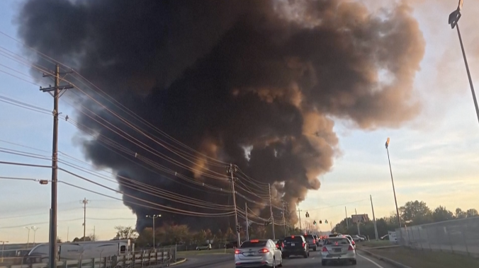 В США потерпел крушение грузовой самолёт