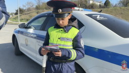 Мечтает служить в ДПС: Демиду из Севастополя показали работу ГАИ