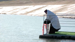 В Крещение освятили Чернореченское водохранилище