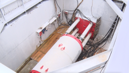 В скале Сардинакиной балки прокладывают коллектор