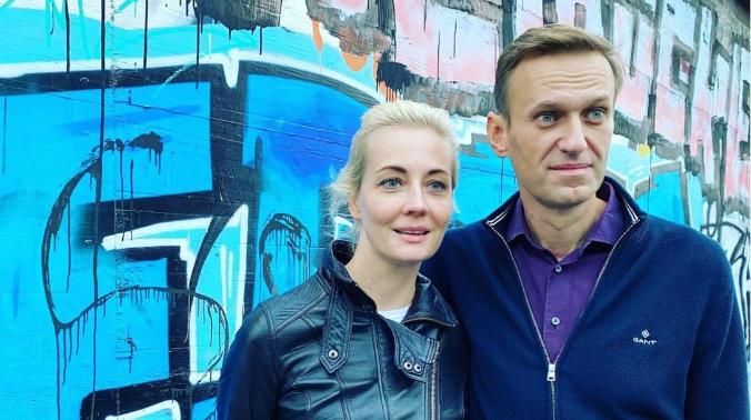 Юлия Навальная была задержана во время незаконной акции
