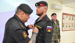 Морпехам 810-й бригады вручили госнаграды на 35-й батарее