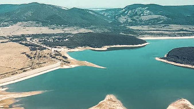 Чернореченское водохранилище пополняется водой