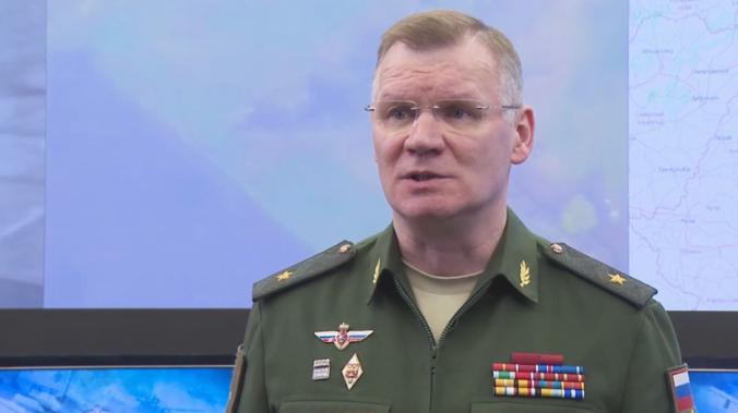 Минобороны: российскими средствами противовоздушной обороны сбит самолет Су-27 ВСУ