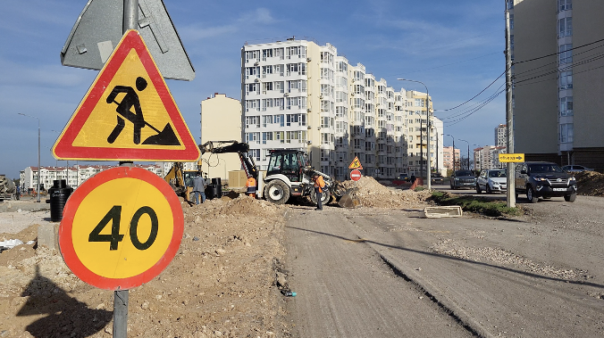 Строительная готовность Античного проспекта – 85%