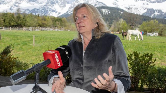 WP: Экс-глава МИД Австрии Кнайсль уехала из страны из-за угроз убийством