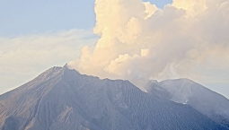 В Японии произошло извержение вулкана Сакурадзима