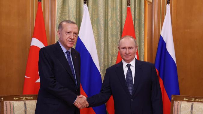 В Сочи начались переговоры Путина и Эрдогана