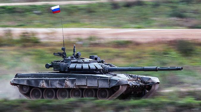 В Крыму прошли учения танкистов