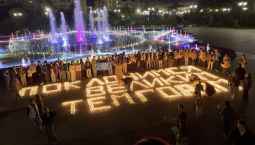 Акция «Свеча памяти» прошла в Парке Победы Севастополя