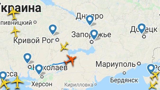 СМИ: Турецкий беспилотник летит в сторону Донбасса