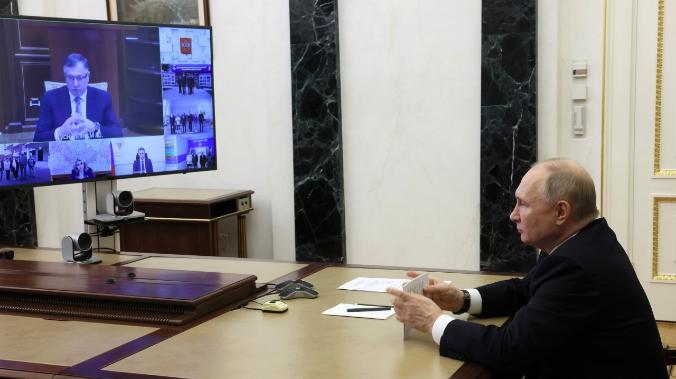 Владимир Путин открыл социальные объекты в новых регионах
