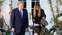 Мальчик в советской фуражке пришёл к Трампу