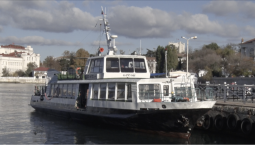 На Михайловскую батарею снова ходят катера