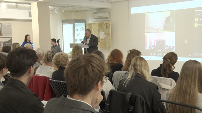 На 35-й батарее представили доклады о героях Великой Отечественной войны