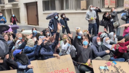 Протесты во Франции переросли в столкновения 