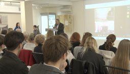 На 35-й батарее представили доклады о героях Великой Отечественной войны