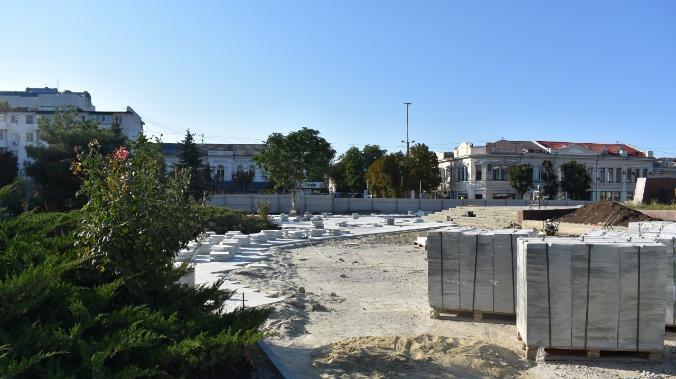Ремонт центральной площади Симферополя закончат до конца года