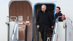 Путин прибыл в Уфу на церемонию прощания с Муртазой Рахимовым