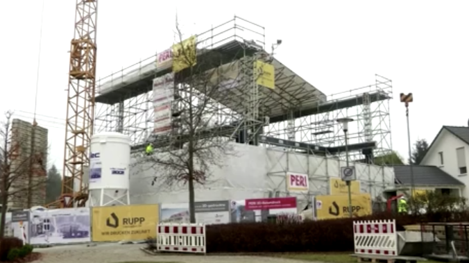 В Баварии строят самый большой в Европе 3D-дом