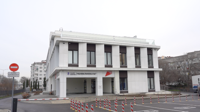 На ул. Тараса Шевченко открыли новую поликлинику