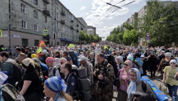 Около 21 000 паломников вышли в Великорецкий крестный ход