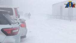 Нулевая видимость: пурга накрыла Анадырь на Чукотке