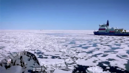 Корабль «Перекоп» преодолел Северный морской путь 