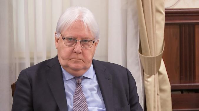 Замгенсека ООН Гриффитс в ходе визита на Украину намерен обсудить транзит российского аммиака 