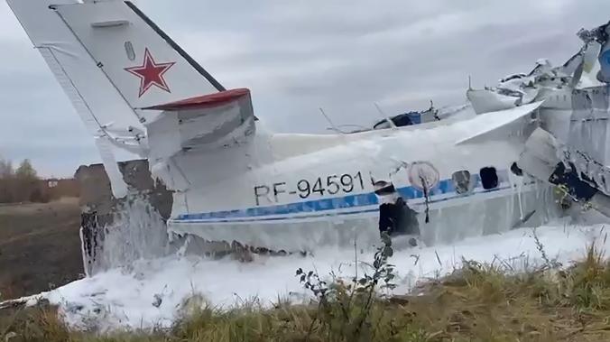 Минздрав: при крушении самолета в Татарстане погибли 16 человек
